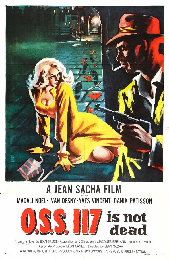  Агент ОСС 117 не мертв смотреть онлайн (1957) 