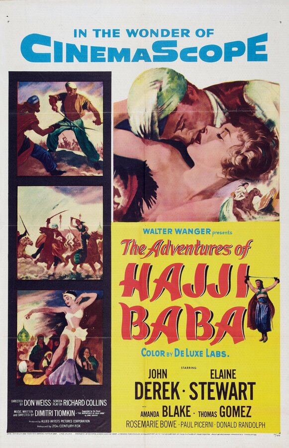  Приключения Хаджи Бабы смотреть онлайн (1954) 